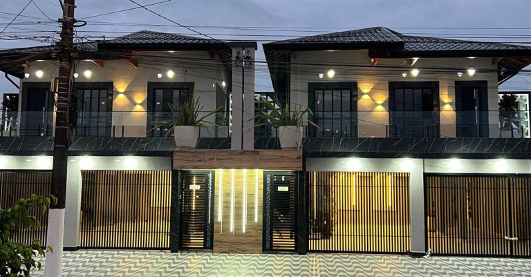 Imagem Casa com 2 Quartos à Venda, 49 m² em Maracanã - Praia Grande Imagem Casa com 2 Quartos à Venda, 49 m² em Maracanã - Praia Grande