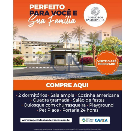 Imagem Apartamento com 2 Quartos à Venda, em Chácara São Manoel - Taubaté Imagem Apartamento com 2 Quartos à Venda, em Chácara São Manoel - Taubaté