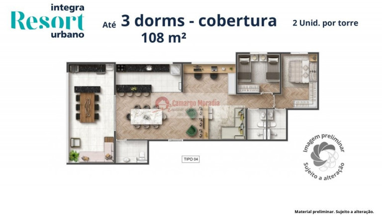 Imagem Apartamento com 2 Quartos à Venda, 46 m² em Parque Residencial Itapeti - Mogi Das Cruzes