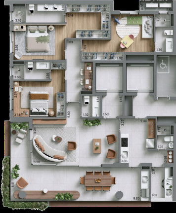 Imagem Apartamento com 3 Quartos à Venda, 150 m² em Campo Belo - São Paulo Imagem Apartamento com 3 Quartos à Venda, 150 m² em Campo Belo - São Paulo