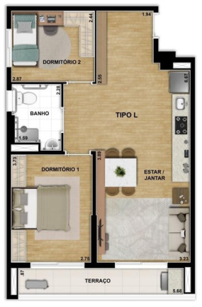 Imagem Imóvel com 1 Quarto à Venda, 32 m² em Vila Santa Catarina - São Paulo Imagem Imóvel com 1 Quarto à Venda, 32 m² em Vila Santa Catarina - São Paulo