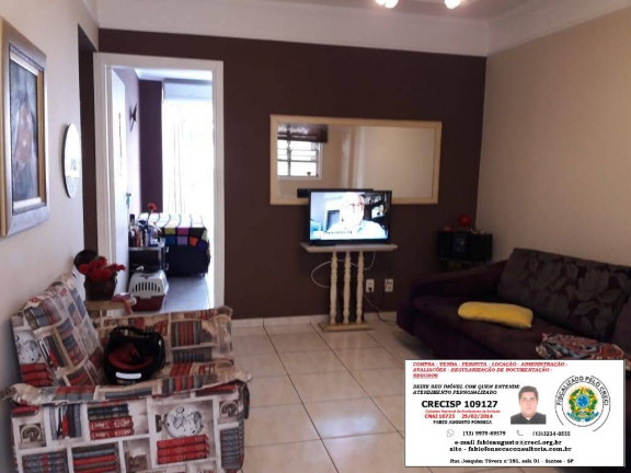 Imagem Apartamento com 2 Quartos à Venda, 67 m² em Gonzaga - Santos Imagem Apartamento com 2 Quartos à Venda, 67 m² em Gonzaga - Santos