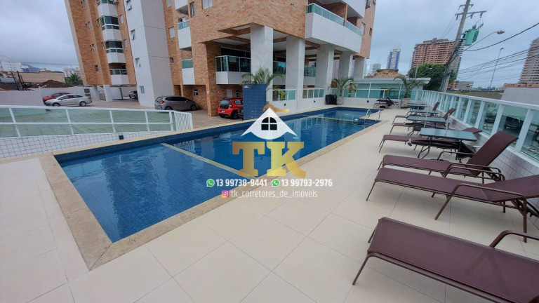 Apartamento com 2 Quartos à Venda, 54 m² em Guilhermina - Praia Grande