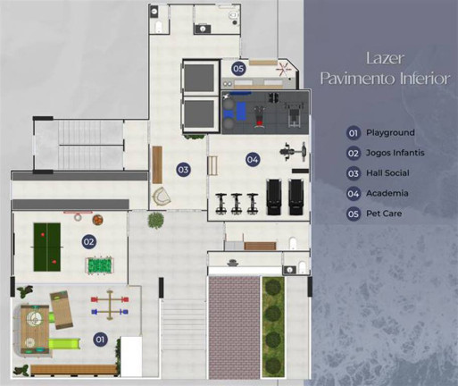 Imagem Apartamento com 2 Quartos à Venda, 62 m² em Guilhermina - Praia Grande