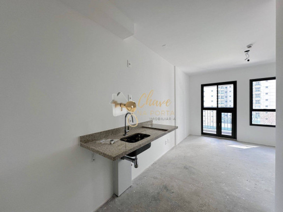 Kitnet com 1 Quarto à Venda, 23 m² em Brooklin Paulista - São Paulo