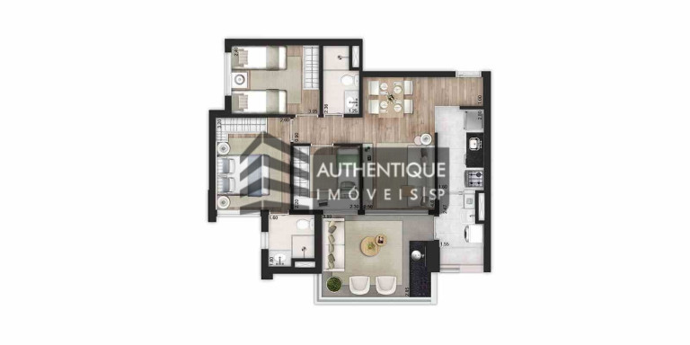 Imagem Apartamento com 2 Quartos à Venda, 141 m² em Butantã - São Paulo