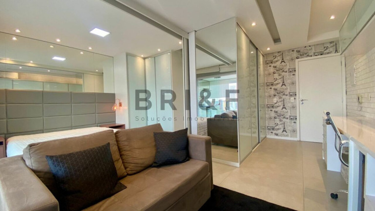 Imagem Apartamento com 1 Quarto à Venda, 40 m² em Brooklin - São Paulo Imagem Apartamento com 1 Quarto à Venda, 40 m² em Brooklin - São Paulo