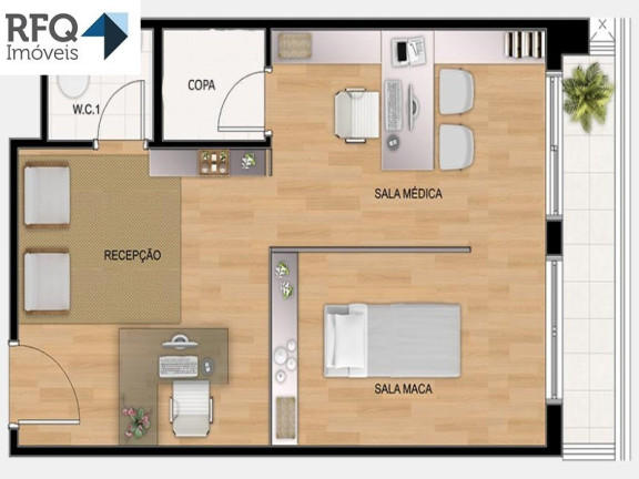 Imagem Sala Comercial à Venda, 36 m² em Jabaquara - São Paulo