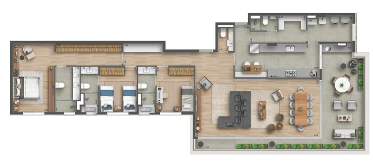 Imagem Apartamento com 3 Quartos à Venda, 194 m² em Sumaré - São Paulo Imagem Apartamento com 3 Quartos à Venda, 194 m² em Sumaré - São Paulo