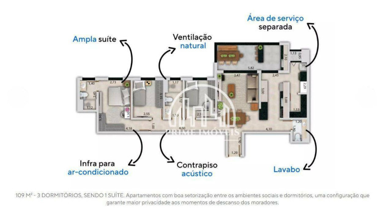 Imagem Apartamento com 3 Quartos à Venda, 109 m² em Engordadouro - Jundiaí Imagem Apartamento com 3 Quartos à Venda, 109 m² em Engordadouro - Jundiaí