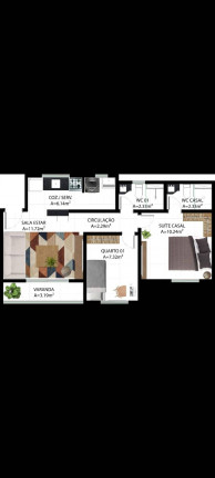 Imagem Apartamento com 3 Quartos à Venda, 57 m² em Couto Fernandes - Fortaleza Imagem Apartamento com 3 Quartos à Venda, 57 m² em Couto Fernandes - Fortaleza
