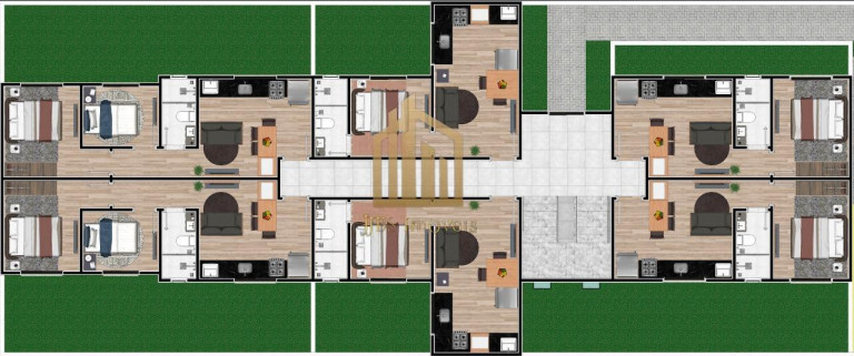 Imagem Apartamento com 2 Quartos à Venda, 34 m² em Cajuru - Curitiba