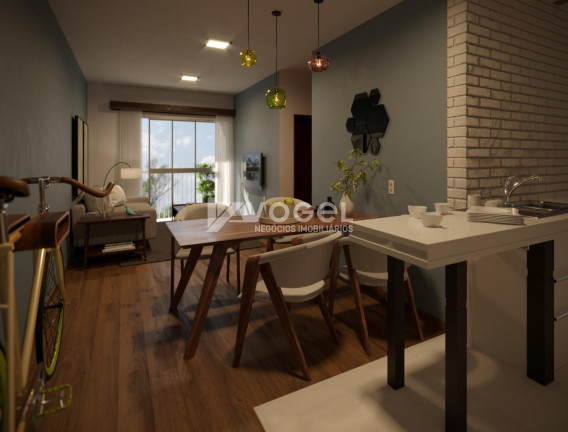Imagem Apartamento com 2 Quartos à Venda, 60 m² em Industrial - Novo Hamburgo Imagem Apartamento com 2 Quartos à Venda, 60 m² em Industrial - Novo Hamburgo