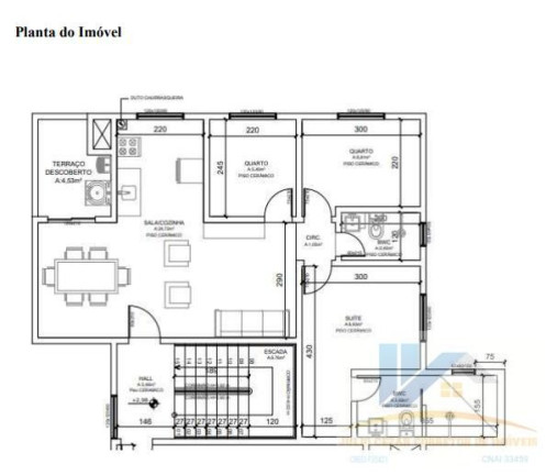 Imagem Apartamento com 3 Quartos à Venda, 53 m² em Afonso Pena - São José Dos Pinhais
