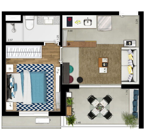 Imagem Imóvel com 1 Quarto à Venda, 36 m² em Vila Mariana - São Paulo Imagem Imóvel com 1 Quarto à Venda, 36 m² em Vila Mariana - São Paulo
