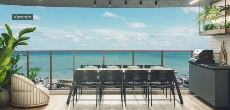 Apartamento com 3 Quartos à Venda, 78 m² em Jardim Oceania - João Pessoa