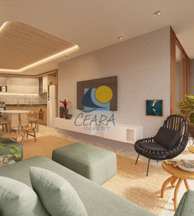 Imagem Apartamento com 2 Quartos à Venda, 62 m² em Aquiraz