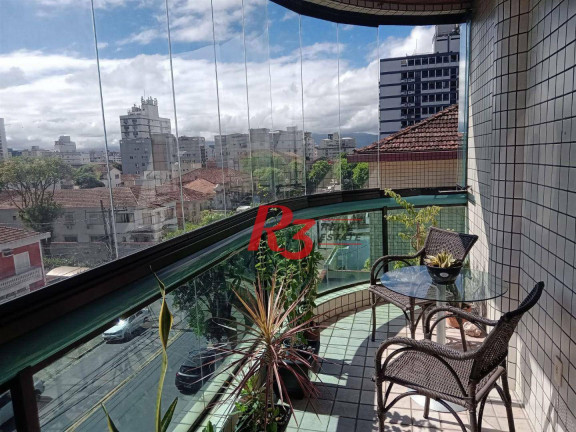 Apartamento com 3 Quartos à Venda, 150 m² em Embaré - Santos