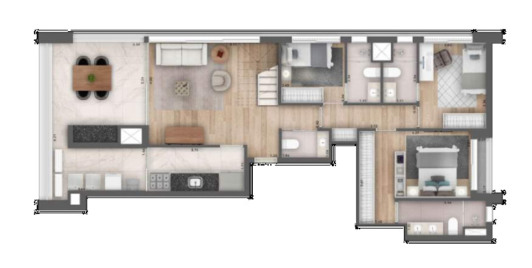 Imagem Apartamento com 3 Quartos à Venda, 119 m² em Perdizes - São Paulo