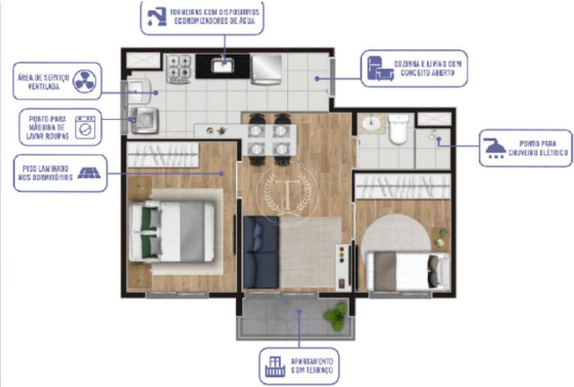 Imagem Apartamento com 2 Quartos à Venda, 37 m² em Vila Inglesa - São Paulo Imagem Apartamento com 2 Quartos à Venda, 37 m² em Vila Inglesa - São Paulo