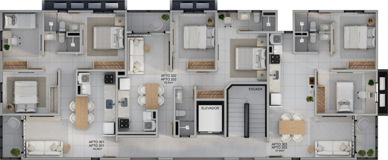 Imagem Cobertura com 3 Quartos à Venda, 101 m² em Bancários - João Pessoa Imagem Cobertura com 3 Quartos à Venda, 101 m² em Bancários - João Pessoa