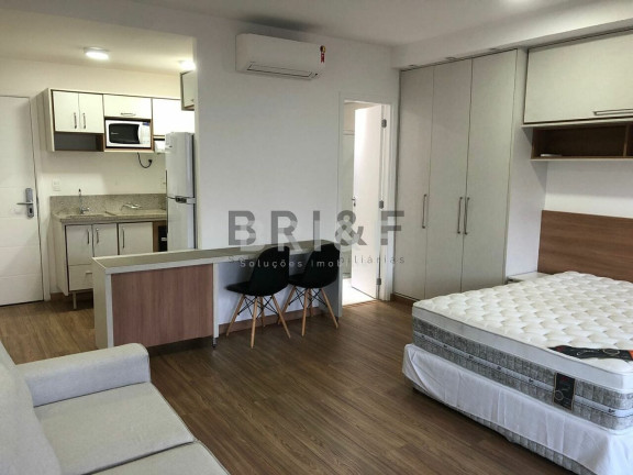 Imagem Apartamento com 1 Quarto para Alugar, 44 m² em Brooklin - São Paulo Imagem Apartamento com 1 Quarto para Alugar, 44 m² em Brooklin - São Paulo