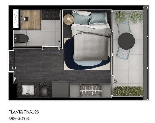 Imagem Imóvel com 2 Quartos à Venda, 46 m² em Vila Mariana - São Paulo Imagem Imóvel com 2 Quartos à Venda, 46 m² em Vila Mariana - São Paulo