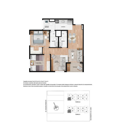 Imagem Apartamento com 3 Quartos à Venda, 60 m² em Vila Guilherme - São Paulo