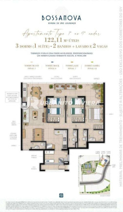 Imagem Apartamento com 3 Quartos à Venda, 147 m² em Riviera | Módulo 07 - Bertioga Imagem Apartamento com 3 Quartos à Venda, 147 m² em Riviera | Módulo 07 - Bertioga