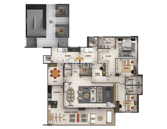 Imagem Apartamento com 3 Quartos à Venda, 200 m² em Jardim Botânico - Ribeirão Preto Imagem Apartamento com 3 Quartos à Venda, 200 m² em Jardim Botânico - Ribeirão Preto