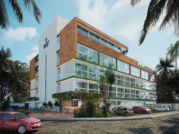 Apartamento com 1 Quarto à Venda, 25 m² em Porto De Galinhas - Ipojuca