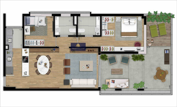 Imagem Apartamento com 2 Quartos à Venda, 105 m² em Pinheiros - São Paulo Imagem Apartamento com 2 Quartos à Venda, 105 m² em Pinheiros - São Paulo