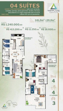 Imagem Cobertura com 4 Quartos à Venda, 161 m² em Jardim Glória - Juiz De Fora Imagem Cobertura com 4 Quartos à Venda, 161 m² em Jardim Glória - Juiz De Fora
