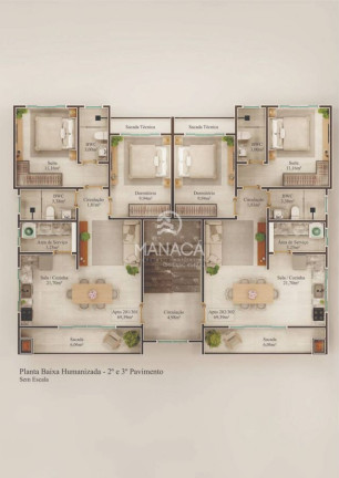 Imagem Apartamento com 2 Quartos à Venda, 69 m² em São Cristóvão - Barra Velha Imagem Apartamento com 2 Quartos à Venda, 69 m² em São Cristóvão - Barra Velha