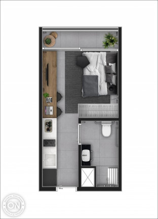 Imagem Studio à Venda, 28 m² em Moema Imagem Studio à Venda, 28 m² em Moema