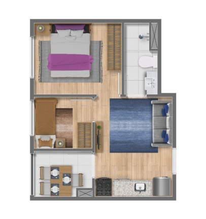 Imagem Apartamento com 2 Quartos à Venda, 48 m² em Tatuapé - São Paulo Imagem Apartamento com 2 Quartos à Venda, 48 m² em Tatuapé - São Paulo