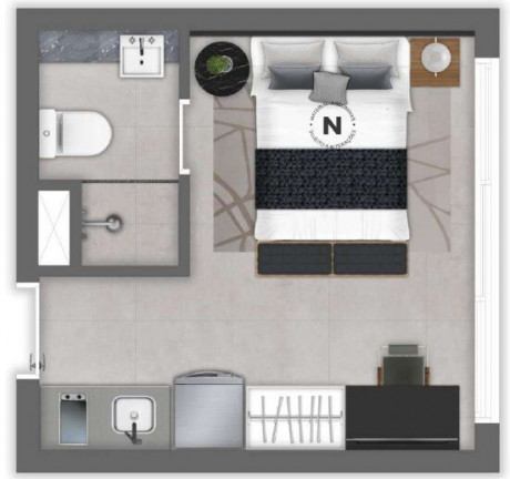 Imagem Studio com 1 Quarto à Venda, 23 m² em Vila Mariana - São Paulo Imagem Studio com 1 Quarto à Venda, 23 m² em Vila Mariana - São Paulo