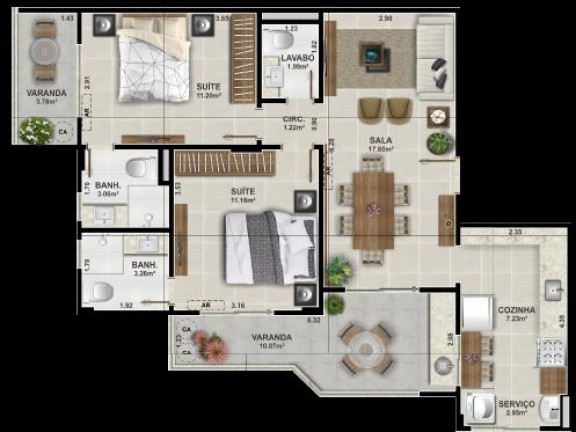 Imagem Apartamento com 2 Quartos à Venda, 95 m² em Nova São Pedro - São Pedro Da Aldeia Imagem Apartamento com 2 Quartos à Venda, 95 m² em Nova São Pedro - São Pedro Da Aldeia