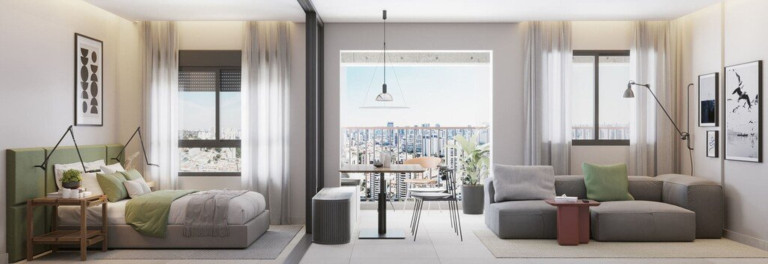 Imagem Imóvel com 2 Quartos à Venda, 40 m² em Brooklin Paulista - São Paulo Imagem Imóvel com 2 Quartos à Venda, 40 m² em Brooklin Paulista - São Paulo