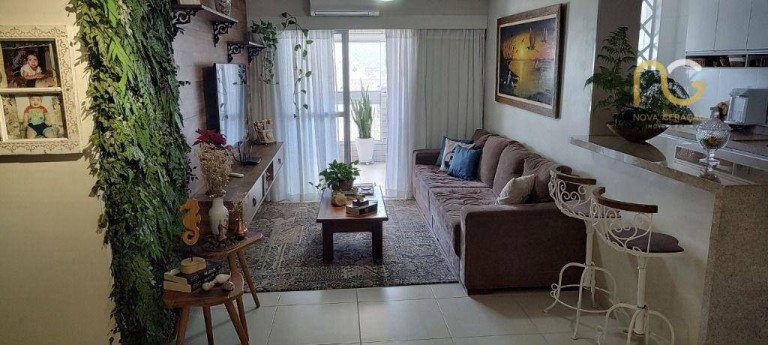 Apartamento com 3 Quartos à Venda, 122 m² em Aviação - Praia Grande