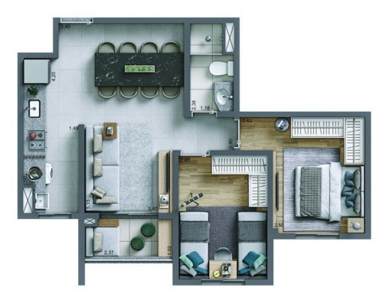 Imagem Imóvel com 2 Quartos à Venda, 194 m² em Rudge Ramos - São Bernardo Do Campo