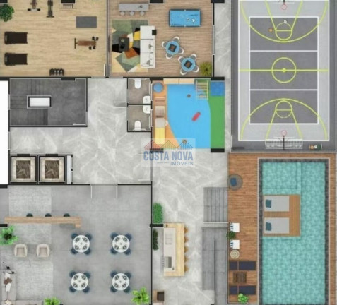Imagem Apartamento com 3 Quartos à Venda, 100 m² em Caiçara - Praia Grande Imagem Apartamento com 3 Quartos à Venda, 100 m² em Caiçara - Praia Grande