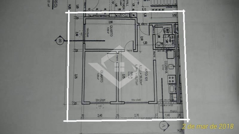 Imagem Apartamento com 2 Quartos à Venda, 50 m² em Campo Grande - Rio De Janeiro