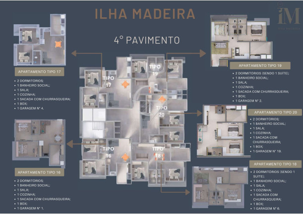 Imagem Apartamento com 2 Quartos à Venda, 67 m² em Balneário Gaivotas - Matinhos