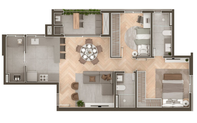Imagem Apartamento com 2 Quartos à Venda, 89 m² em água Verde - Curitiba