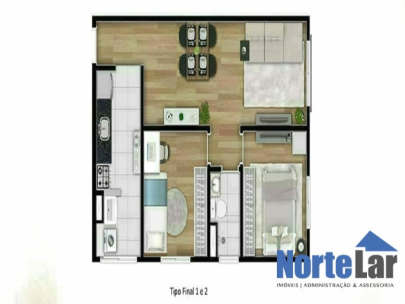 Imagem Apartamento com 1 Quarto à Venda, 40 m² em São Pedro - Osasco Imagem Apartamento com 1 Quarto à Venda, 40 m² em São Pedro - Osasco
