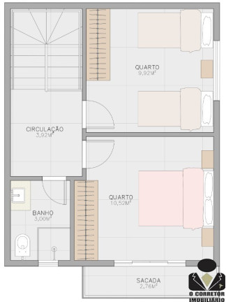 Imagem Casa com 1 Quarto à Venda, 74 m² em Masterville - Sarzedo Imagem Casa com 1 Quarto à Venda, 74 m² em Masterville - Sarzedo