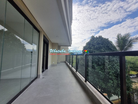 Imagem Apartamento com 3 Quartos para Alugar, 120 m² em Itaguá - Ubatuba