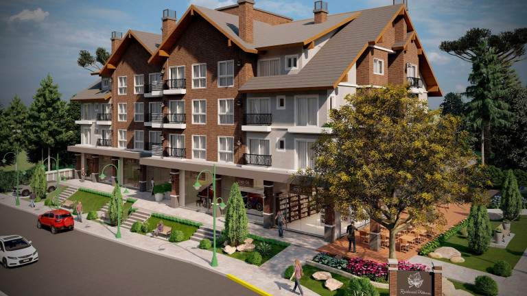 Imagem Imóvel com 2 Quartos à Venda, 84 m² em Avenida Central - Gramado Imagem Imóvel com 2 Quartos à Venda, 84 m² em Avenida Central - Gramado