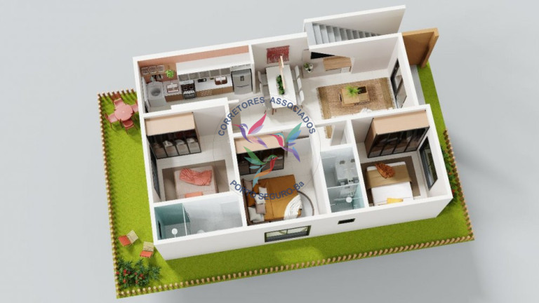 Imagem Apartamento com 2 Quartos à Venda, 62 m² em Taperapuan - Porto Seguro Imagem Apartamento com 2 Quartos à Venda, 62 m² em Taperapuan - Porto Seguro
